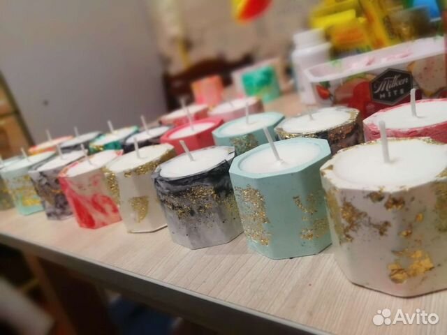 Аромосвечи и mini кашпо