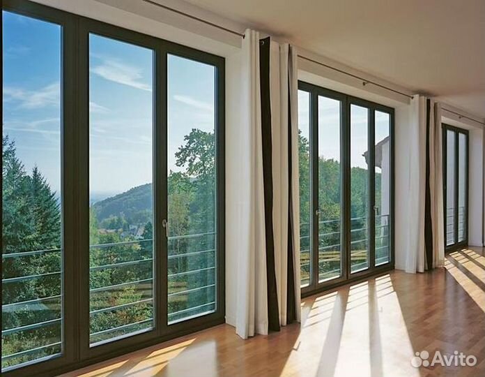 Алюминиевые окна и двери