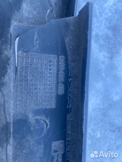 Воздуховод радиатора рено сандеро