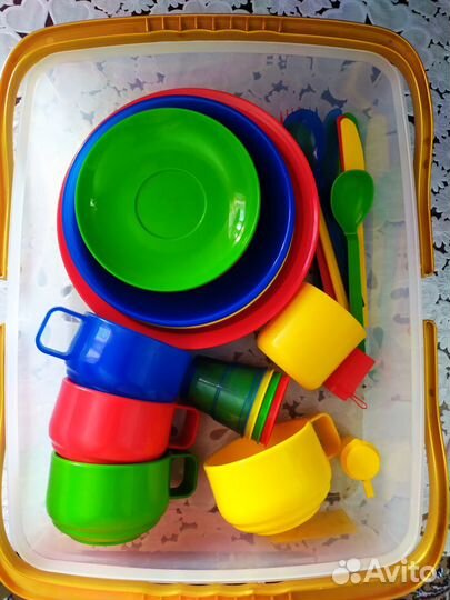 Дорожный набор посуды