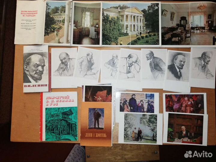 Наборы открыток. Ленин