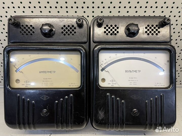 Вольтметр, ваттметр, амперметр