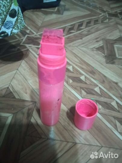 Зелёный маркер с меловой заправкой