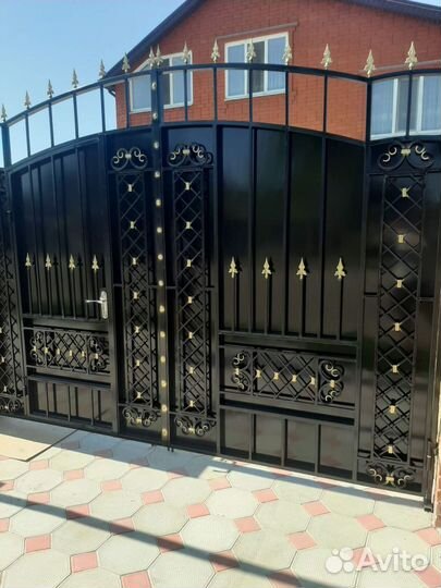 Сварочные работы ворота навесы перила оградки