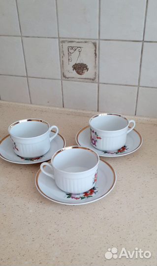 Чашка с блюдцем Хайта