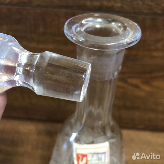 Графин штоф Гусь хрустальный