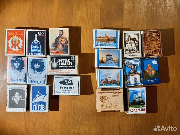 Коллекция спичек 76 штук времен рассвета СССР