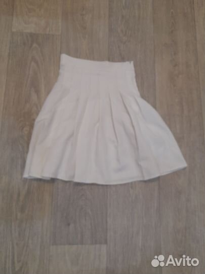 Юбка белая