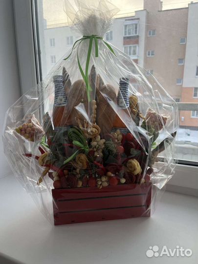 Мужские букеты съедобные