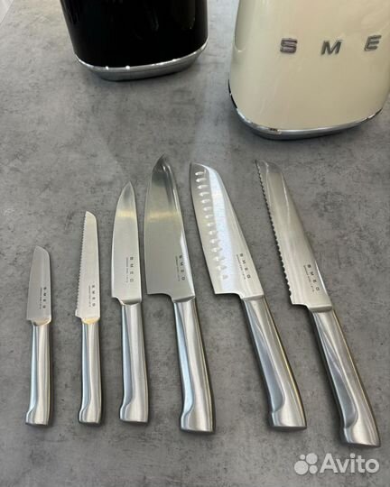 Кухонные ножи smeg