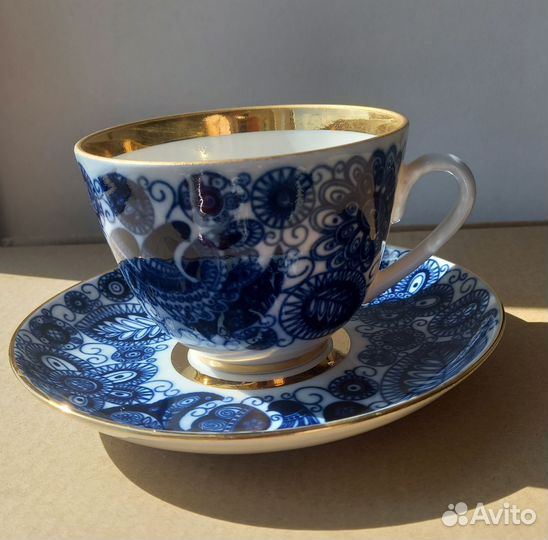 Сервиз чайный Вербилки Слива лфз СССР Thun