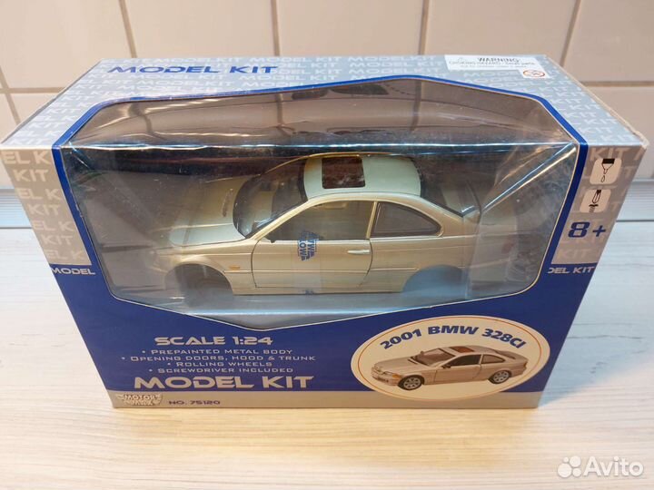 Сборная модель автомобиля BMW 328CI 1:24