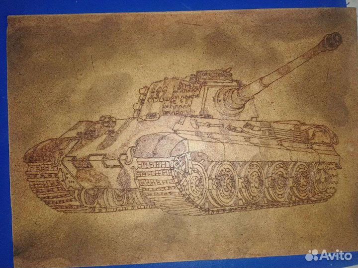 Ручная работа, выжигание по дереву