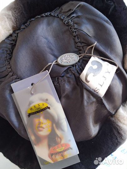 Берет женский норковый