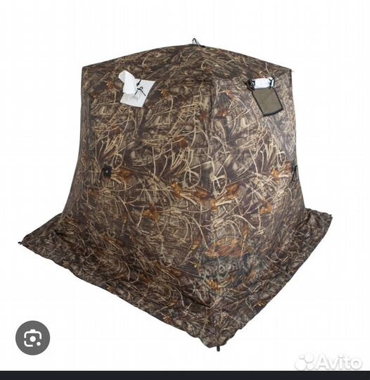 Мобильная баня палатка с печью