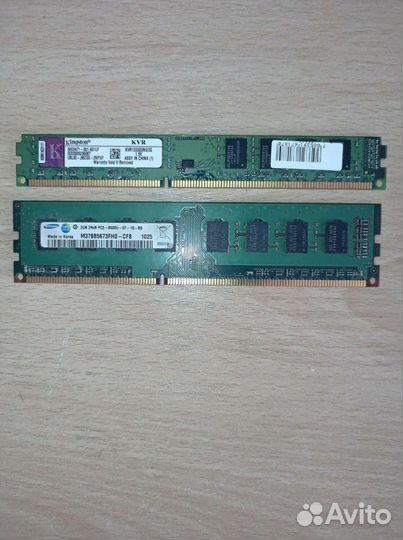 Оперативная память Samsung, Kingston