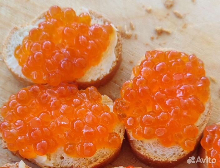 Икра красная горбуши