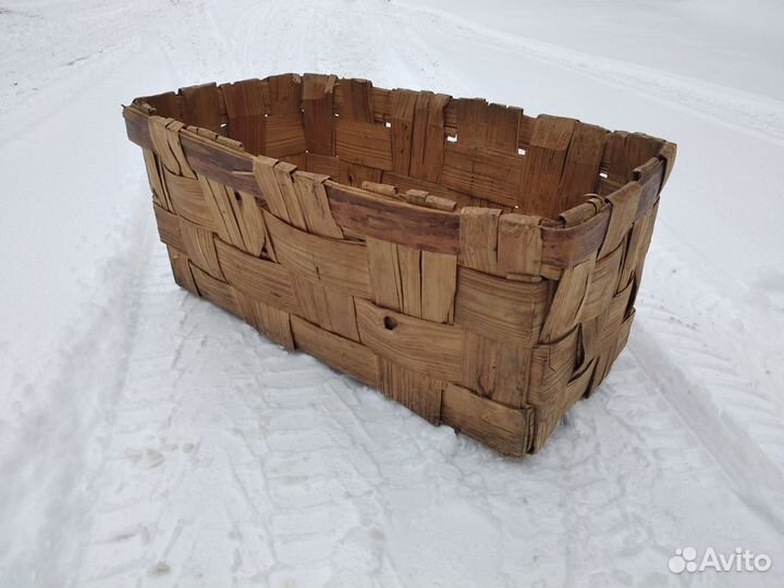 Короба старинные из дранки