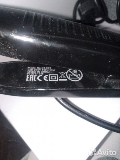 Утюжок гофре для волос