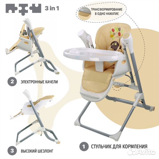 Стульчик для кормления Nuovita Unico Leggero