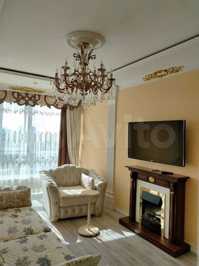 3-к. квартира, 92,5 м², 7/25 эт.