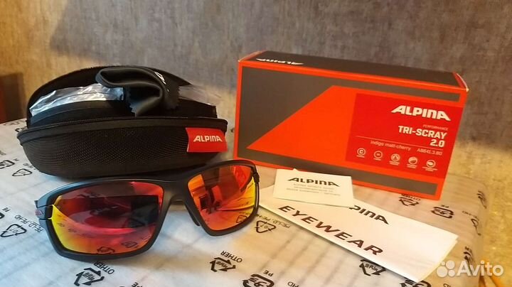 Очки Alpina tri-scray 2.0