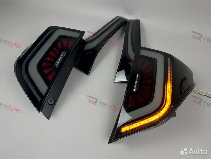 Стопы Honda Fit с14г Дымчатые Led S2533