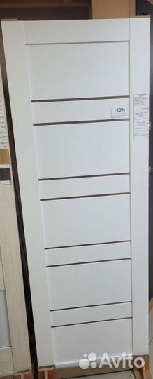 Комплект межкомнатной двери Эко-шпон 60, 70, 80 см