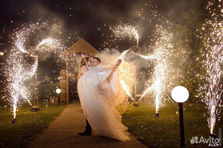 Салют фейерверк пиротехнические шоу