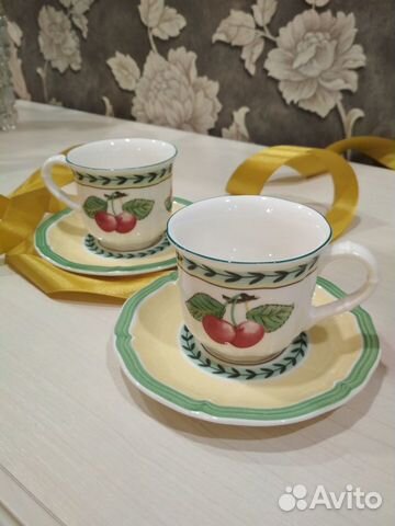 Villeroy&Boch French Garden Чашка+блюдце эспрессо