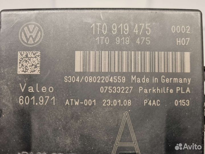 Блок парктроника 1t0919475