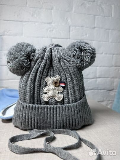 Шапка детская зимняя, демисезонная