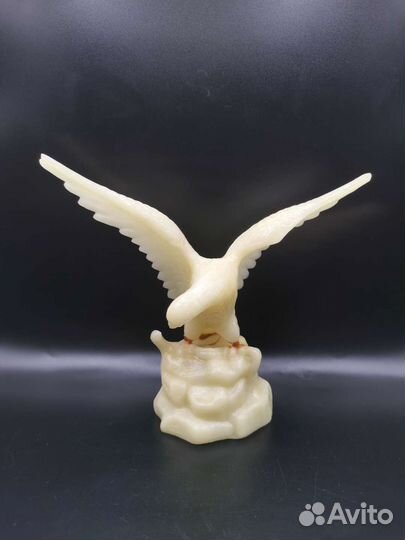 Статуэтка Орёл со змеей Фосфор СССР Склейка ног