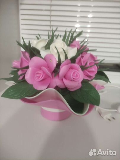 Букет цветов из изолона