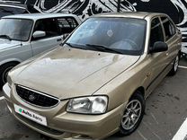 Hyundai Accent 1.5 AT, 2001, 215 000 км, с пробегом, цена 285 000 руб.