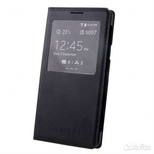 Чехол samsung S-View на samsung Galaxy A7 (2015)