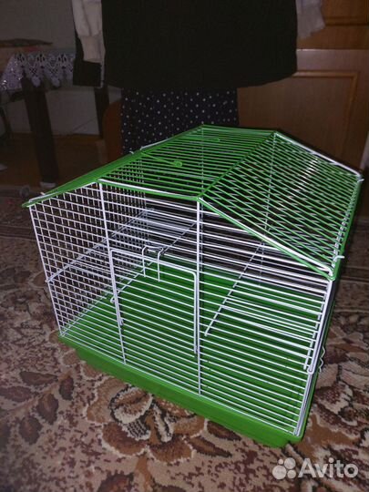 Клетка для грызунов большая, переноска