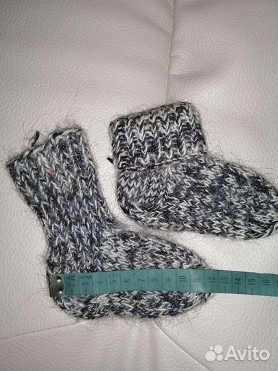 Носки (новые) пуховые и шерстяные