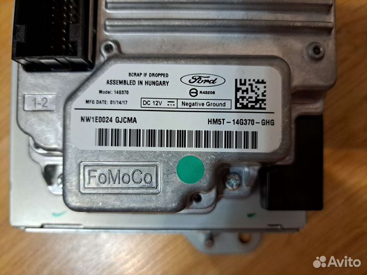 Sync Ford Focus Рестайлинг