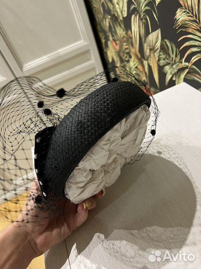 Шляпка женская с вуалью
