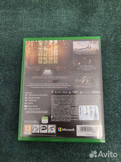 Диск Hogwarts legacy xbox series x