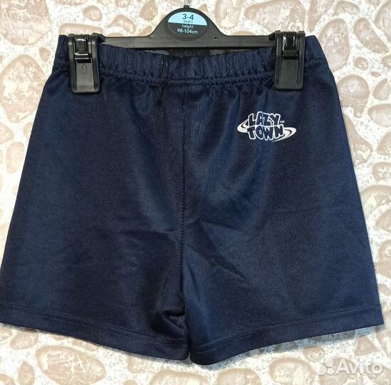 Шорты для футбола 3-4 года, рост 98-104 см, б/у