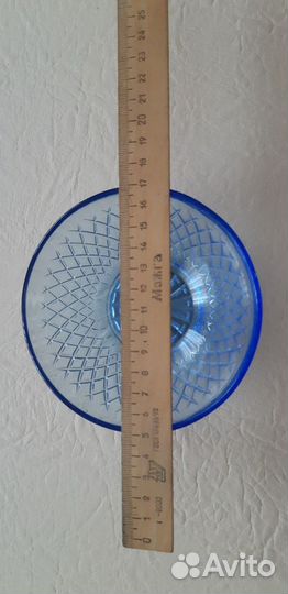 Посуда из цветного стекла СССР