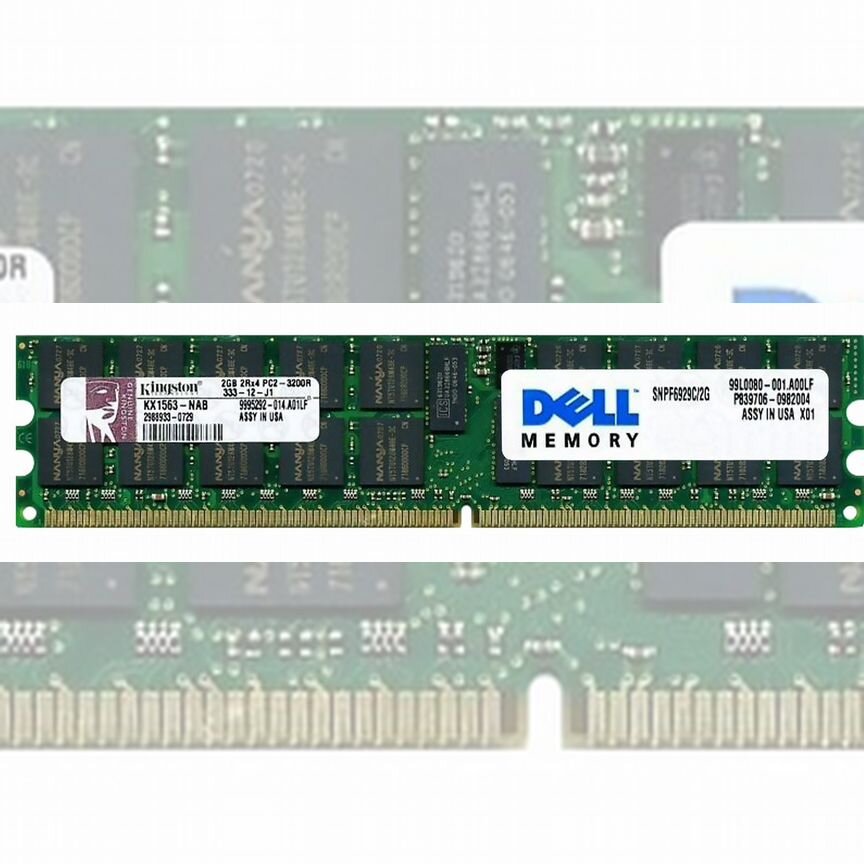 [SNPF6929C/2G] Оперативная Память Dell Ddr2 2048mb Snpf6929c/2g