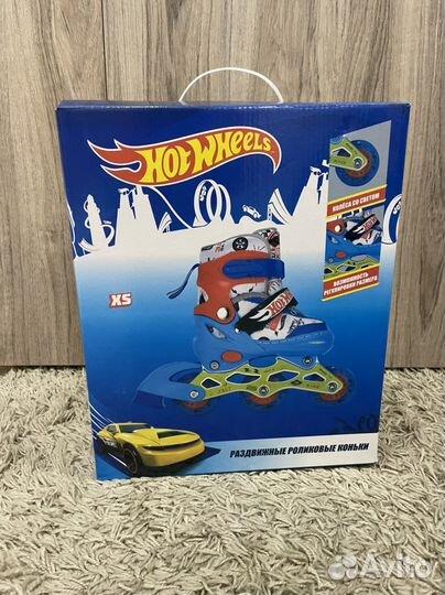 Роликовые коньки Hot Wheels