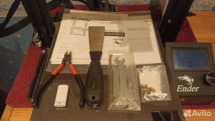 3D принтер creality ender 3 pro с модификациями