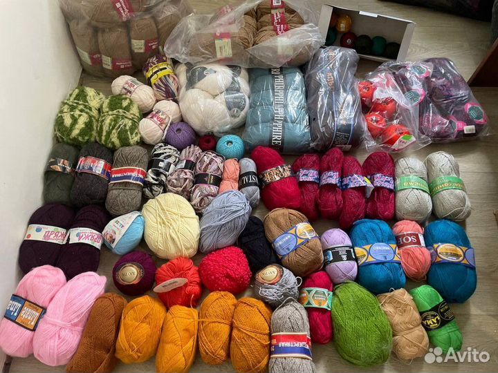 Пряжа нитки для вязания