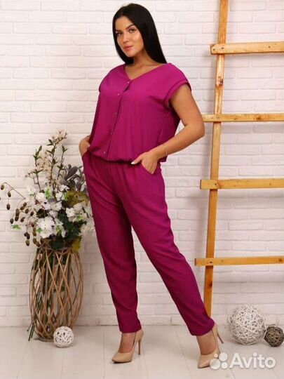 Комбинезон женский летний 50 52