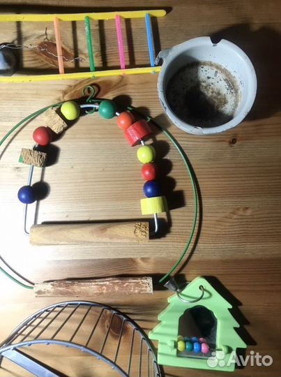 Игрушки для попугая