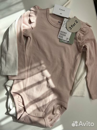 Боди для девочки hm 80